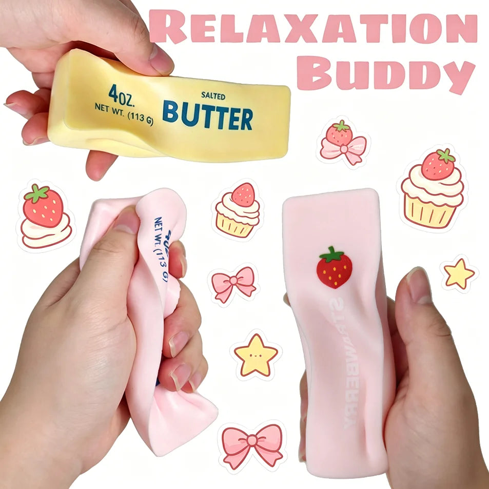 Butter Stick Squeeze Toy / Anti Stress