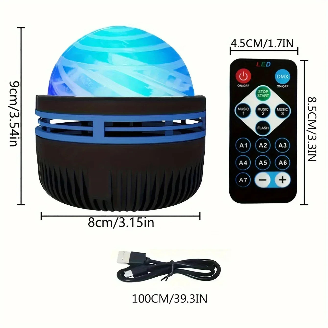 RGB Galaxy Projector